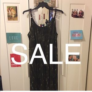 👗👗FINAL PRICE Green Maxi w/ Leather Buckle Strap